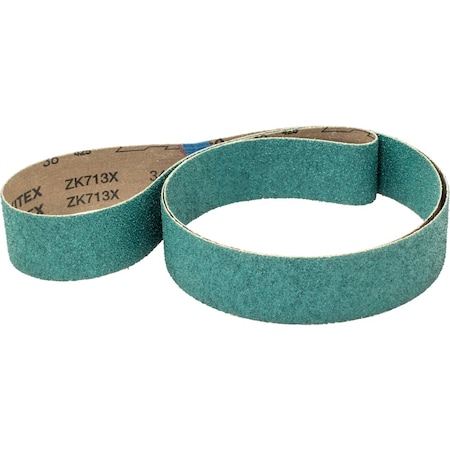 Pferd Tools Benchstand Belt, 2 in W, 72 in L, 36 Grit, Coarse, Zirconia 49798